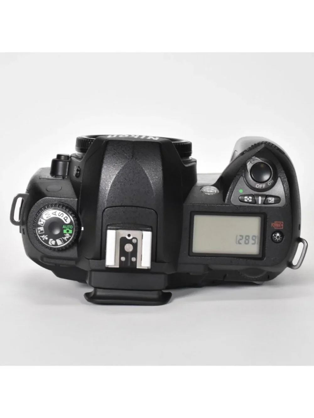 Nikon D70S DSLR Digital Camera 6.1MP Nikon AF-S DX 55-200mm Lens 1GB CF Card